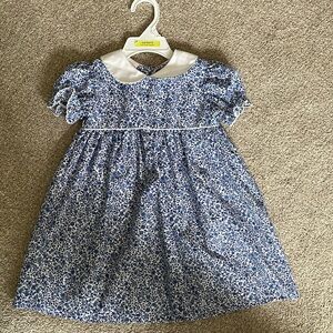 Petit Bebe blue floral dress